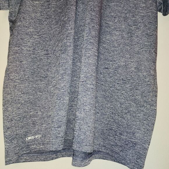 NIKE Swim Men's Dri-Fit Tee-Shirt Blue Sz Large - Picture 3 of 6